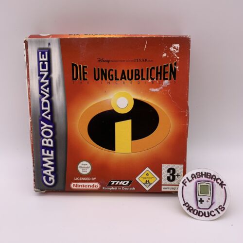 Nintendo Gameboy Advance Disney Die Unglaublichen mit OVP Zustand: Gut