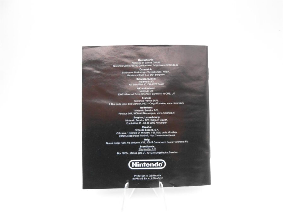 Nintendo Gameboy Advance Poster & Verbraucherinformation