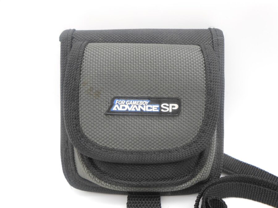 Nintendo Gameboy ADVANCE SP Aufbewahrungstasche Grau Schwarz