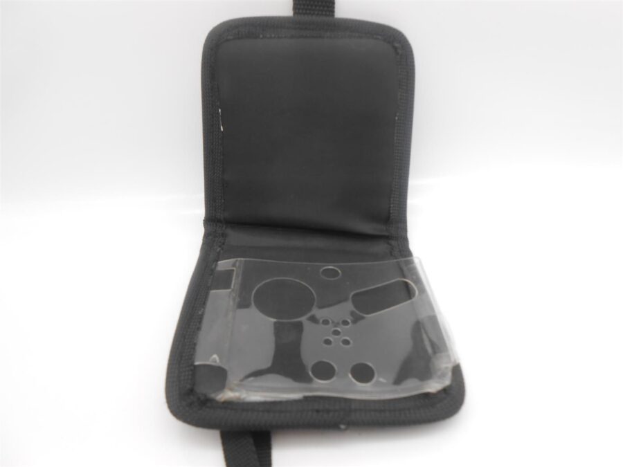 Nintendo Gameboy ADVANCE SP Aufbewahrungstasche Grau Schwarz