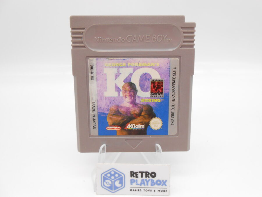 Nintendo GameBoy Classic George Foreman´s KO Boxing