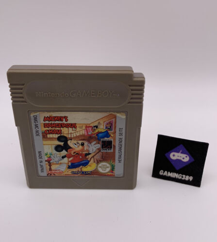 Nintendo Gameboy Classic - Mickey‘s Dangerous Chase Zustand: Gut