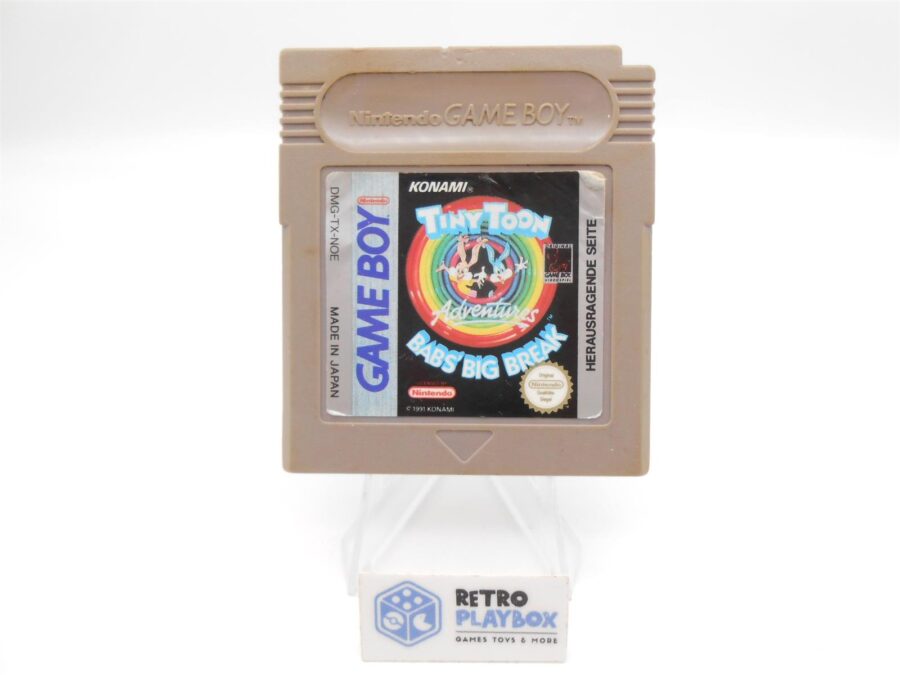 Nintendo GameBoy Classic Tiny Toon Babs Big Break nur Modul Retro Vintage