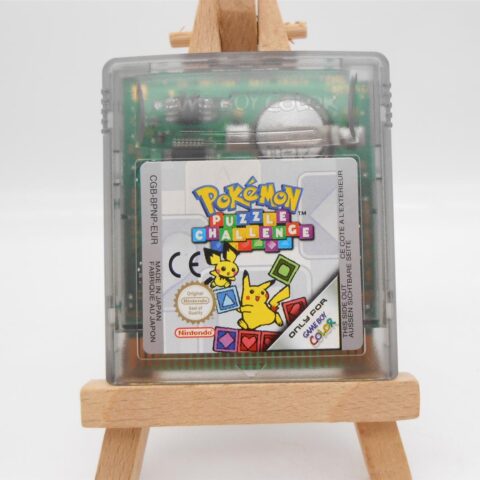 Nintendo GameBoy Color Pokemon Puzzle Challenge