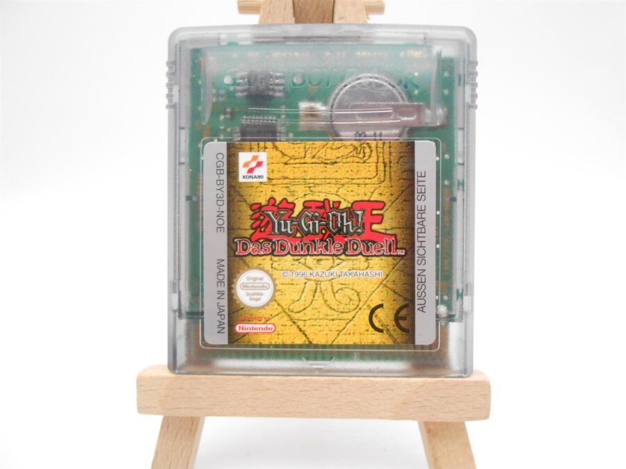 Nintendo GameBoy Color Yu-Gi-Oh! Das Dunkle Duell Modul & Schutzhülle