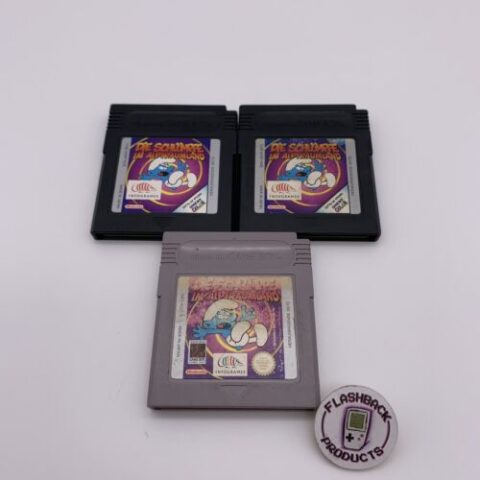 Nintendo Gameboy Die Schlümpfe im Alptraumland 3 Spiele Zustand: Gut