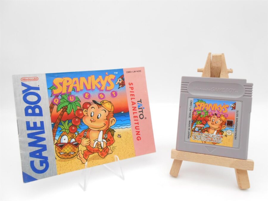 Nintendo GameBoy Spiel Super Mario Land 2 Modul + Anleitung