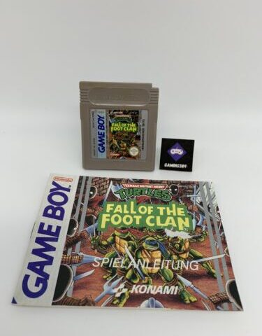 Nintendo Gameboy Teenage Mutant Turtles Fall of the Clan - Zustand: Gut
