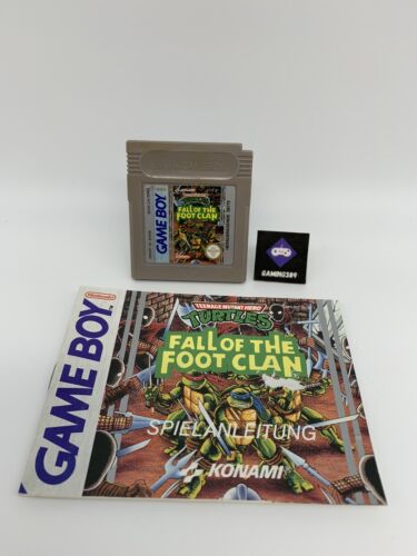 Nintendo Gameboy Teenage Mutant Turtles Fall of the Clan - Zustand: Gut
