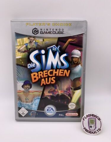 Nintendo Gamecube Spiel: Die Sims Brechen Aus / PAL Zustand: Gut