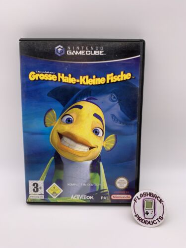 Nintendo Gamecube Spiel: Grosse Haie - Kleine Fische - Zustand: Gut