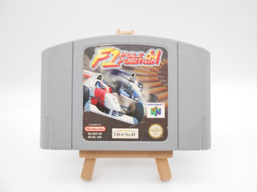Nintendo N64 F1 Pole Position 64 Modul Retro 90er Vintage