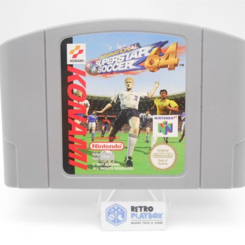 Nintendo N64 - International Superstar Soccer 64 - Modul Zustand:Gut