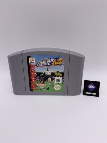 Nintendo N64 - International Superstar Soccer 64 - Modul Zustand:Gut