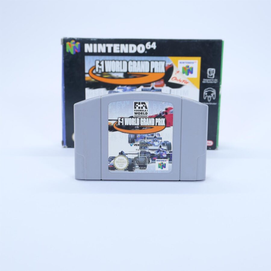 Nintendo N64 Spiel F1 WORLD GRAN PRIX1998 OVP Zustand Gut