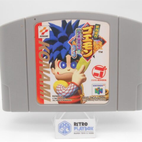 Nintendo N64 Spiel GNABARE GOEMON Japan JP Version Zustand Gut