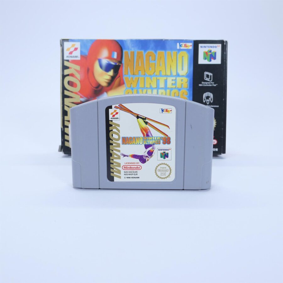 Nintendo N64 Spiel NAGANO WINTER OLYMPICS 98 OVP Zustand Gut