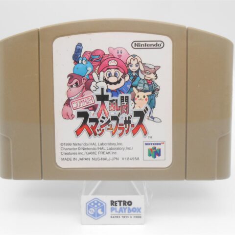 Nintendo N64 Spiel SUPER SMASH BROS. Japan JP Version Zustand Akzeptabel