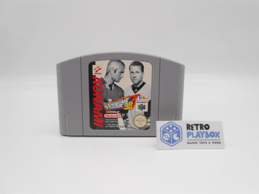 Nintendo N64 Spiel Superstar Soccer 98 Modul Zustand: Gut