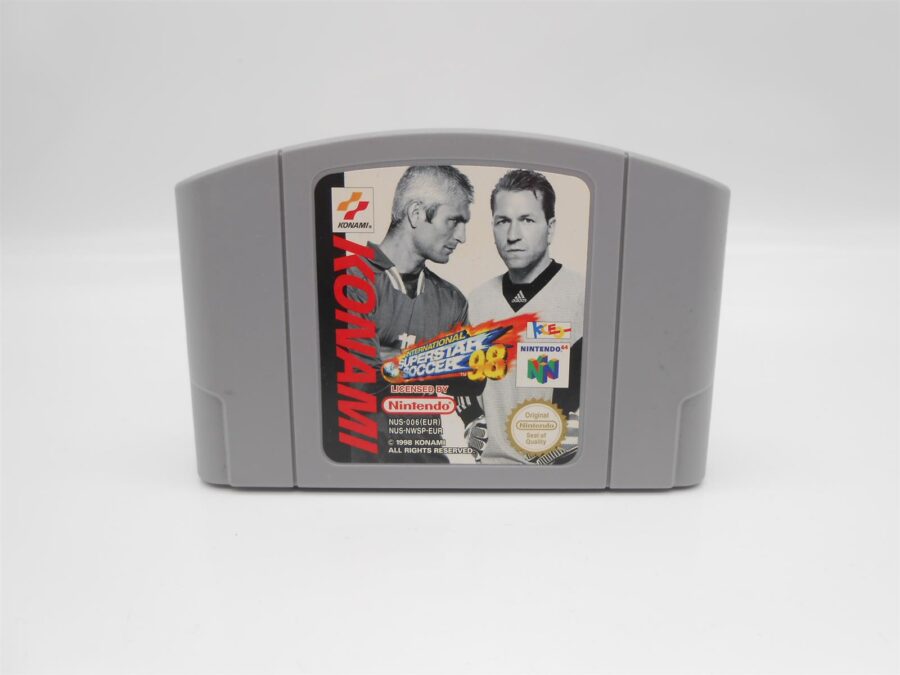 Nintendo N64 Spiel Superstar Soccer 98 Modul Zustand: Gut