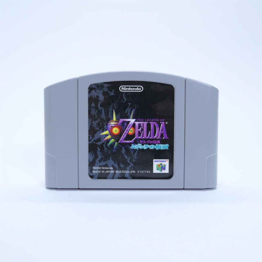 Nintendo N64 Spiel ZELDA Majora's Mask Japan JP Version Zustand Gut
