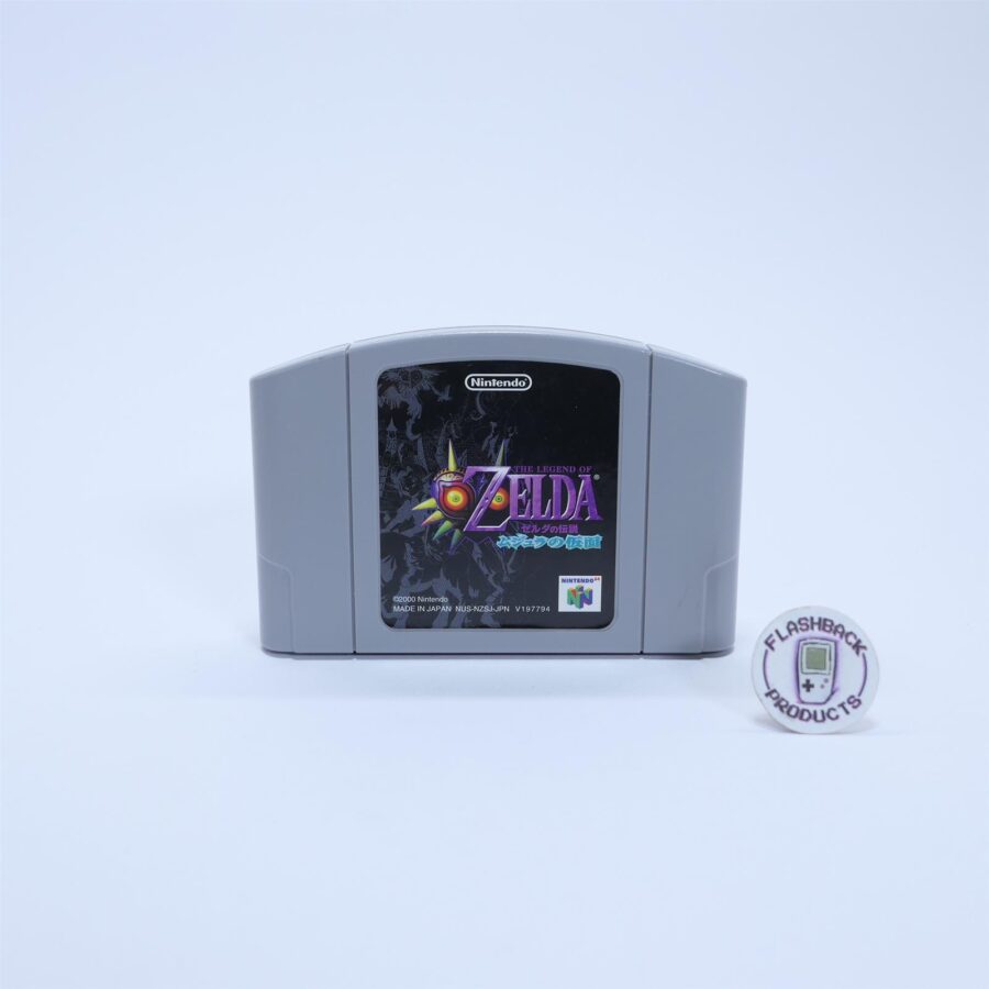 Nintendo N64 Spiel ZELDA Majora's Mask Japan JP Version Zustand Gut
