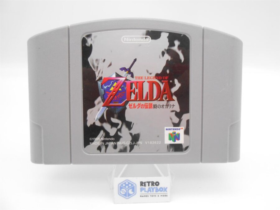 Nintendo N64 Spiel ZELDA OCARINA OF TIME Japan JP Version Zustand Gut