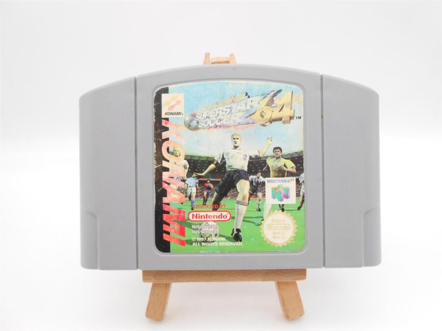 Nintendo N64 Superstar Soccer 64 Modul Retro 90er Vintage