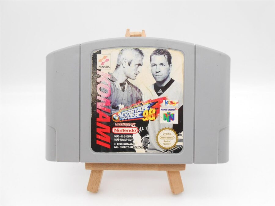 Nintendo N64 Superstar Soccer 98 Konami Retro 90er Vintage
