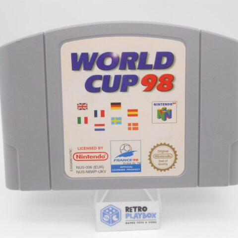 Nintendo N64 - World Cup 98 - Modul Zustand: Gut