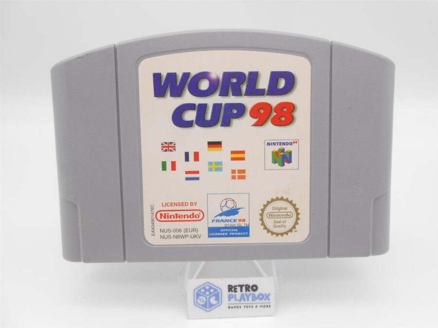 Nintendo N64 - World Cup 98 - Modul Zustand: Gut