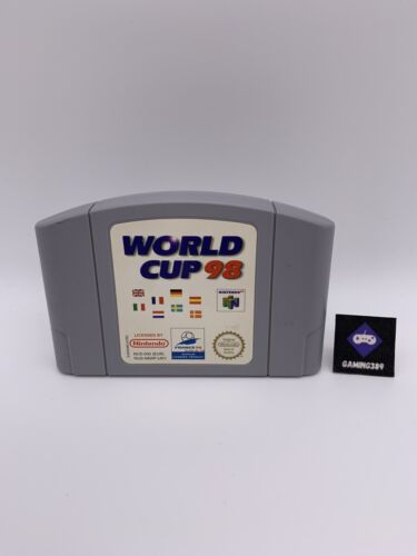 Nintendo N64 - World Cup 98 - Modul Zustand:Sehr gut