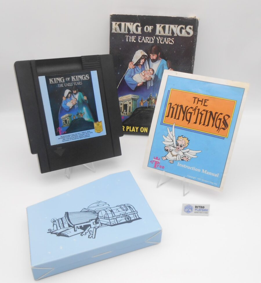 Nintendo NES KING OF KINGS mit OVP, Anleitung & Schuber Rarität
