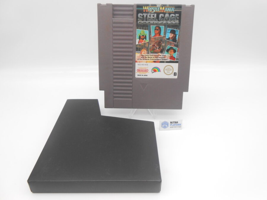 Nintendo NES WWF WRESTLE MANIA STEEL CAGE CHALLENGE +Schuber guter Zustand