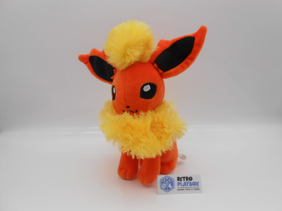 Nintendo Pokémon Evoli Entwicklung Flamara Plüschtier ca20cm Geschenkidee
