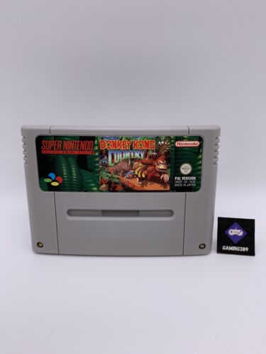 Nintendo SNES - Donkey Kong Country Zustand: Gut