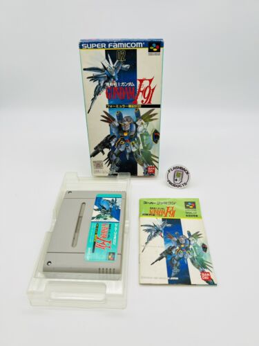 Nintendo Super Famicom Spiel Gundam F91 SNES SFC Japan OVP Zustand: Gut