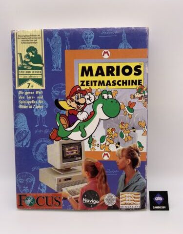 Nintendo Super Mario Zeitmaschine / CD-ROM mit Anleitung und OVP | Top