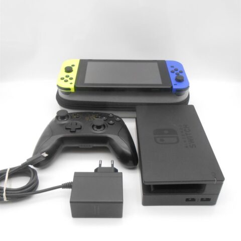 Nintendo SWITCH Konsole Spielekonsole mit Case, Controller Dockingstation