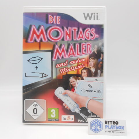 Nintendo Wii Die Montags-Maler und andere Malspiele PAL Zustand Gut