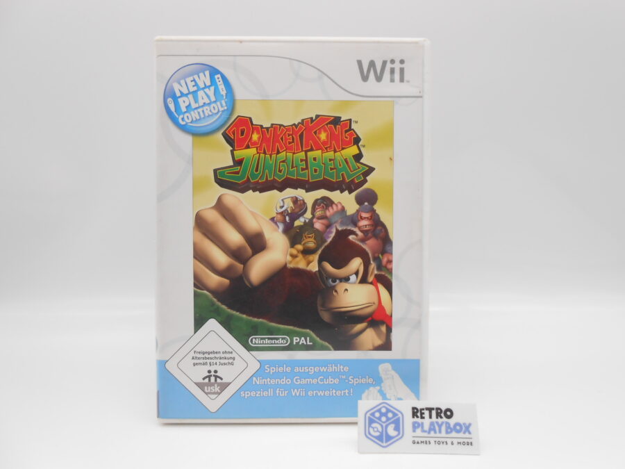 Nintendo Wii Donkey Kong Junglebeat PAL Zustand Gut