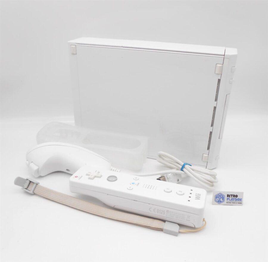 Nintendo Wii Konsole Weiß + Zubehörpaket getestet guter Zustand