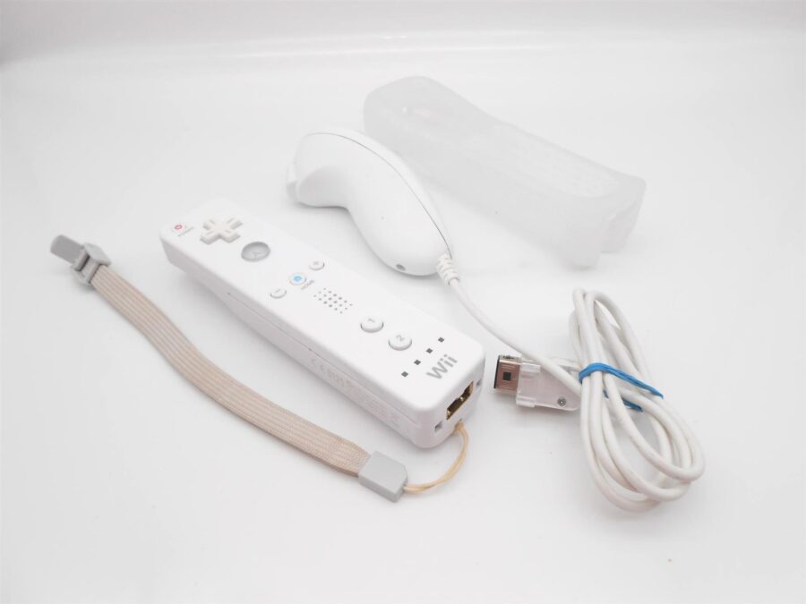 Nintendo Wii Konsole Weiß + Zubehörpaket getestet guter Zustand