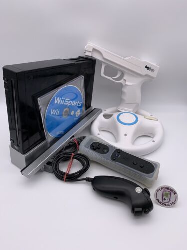 Nintendo Wii Konsole + Zubehörpaket - Zustand: Gut