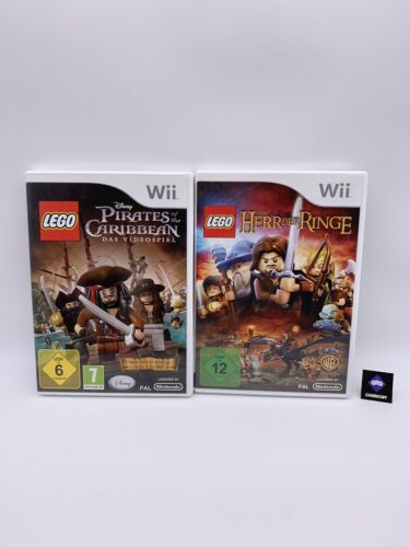 Nintendo Wii - LEGO der Herr der Ringe & Pirates of the Caribbean Disney