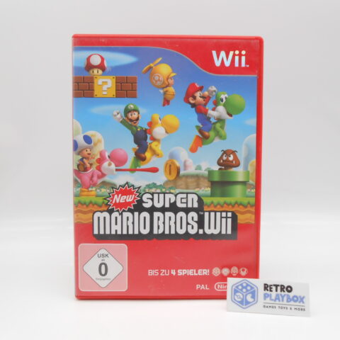 Nintendo Wii New Super Mario Bros.Wii Pal ohne Anleitung Zustand: Gut