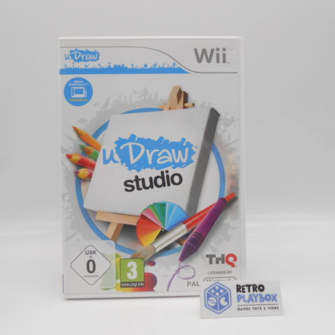 Nintendo Wii Spiel u Draw Studio PAL Zustand Gut