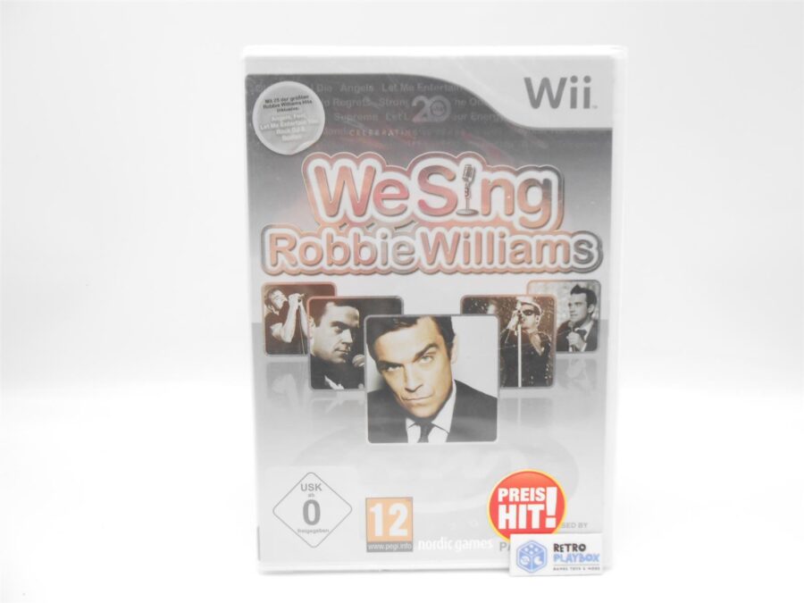 Nintendo Wii Spiel We Sing Robbie Williams Neu Sealed