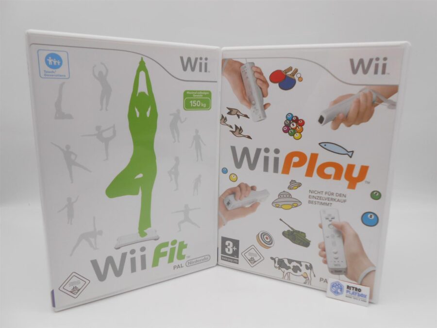 Nintendo Wii Spiel Wii Fit + Wii Play Bundle Pal Zustand: Gut