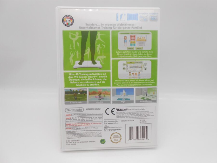 Nintendo Wii Spiel Wii Fit + Wii Play Bundle Pal Zustand: Gut